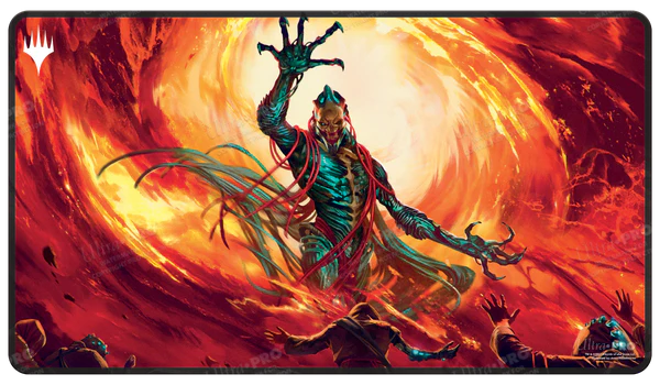 The Brothers' War Gix, Yawgmoth Praetor Stitched Standard Gaming Playmat