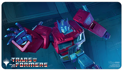 Secret Lair December 2022 Darksteel Colossus (Transformers: Optimus Prime) Double-Sided Standard Gaming Playmat
