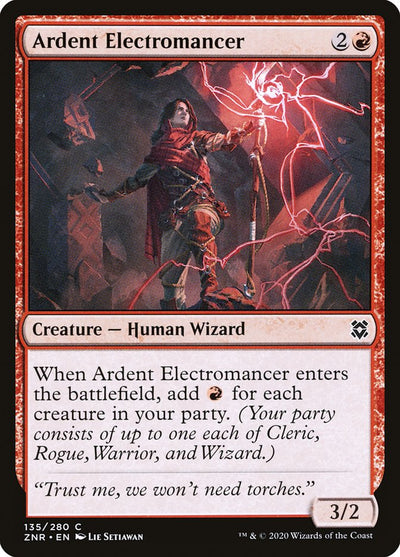 Ardent Electromancer (135) (ZNR)