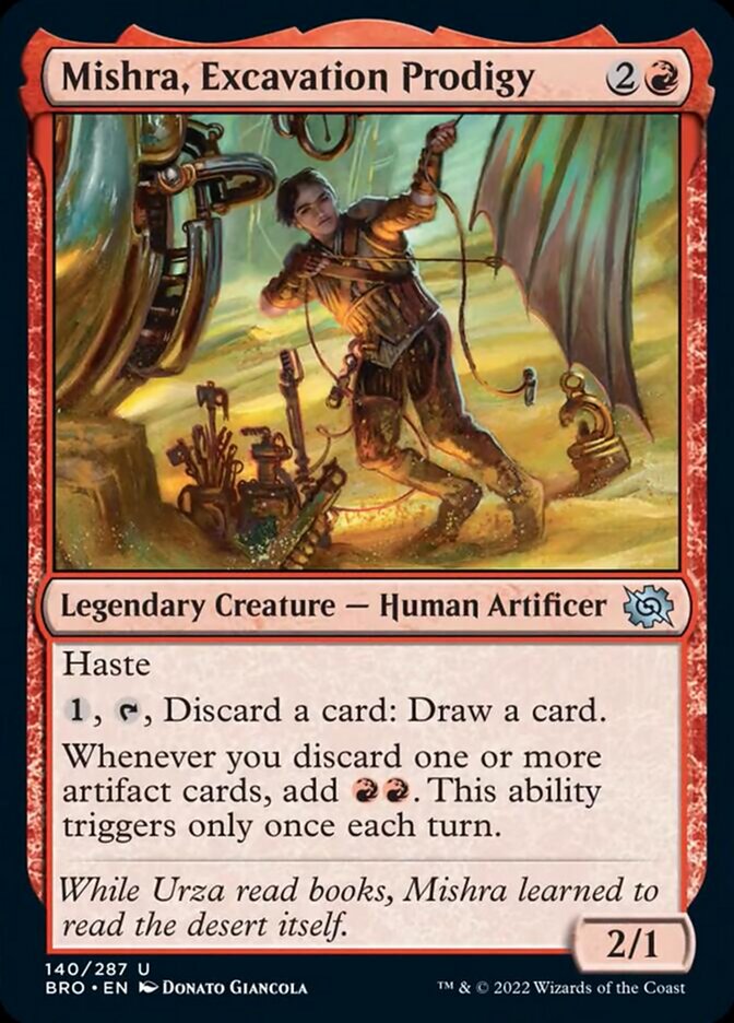 Mishra, Excavation Prodigy (140) (BRO)