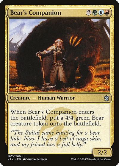 Bear's Companion (167) (KTK)