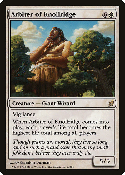 Arbiter of Knollridge (2) (LRW)