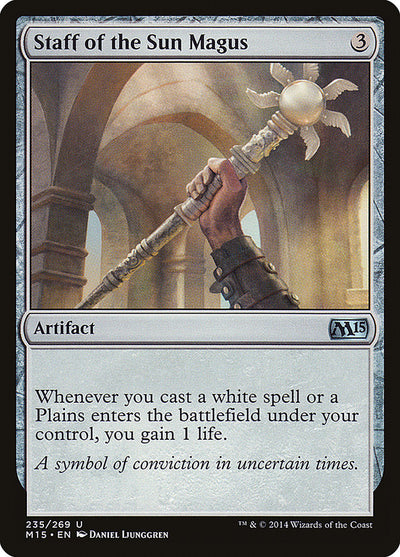 Staff of the Sun Magus (235) (M15)