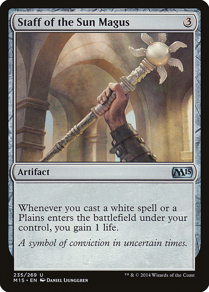 Staff of the Sun Magus (235) (M15)