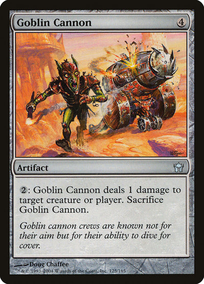 Goblin Cannon (125) (5DN)