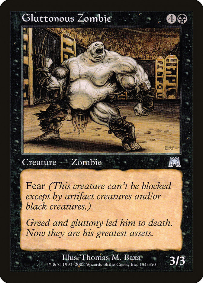 Gluttonous Zombie (151) (ONS)