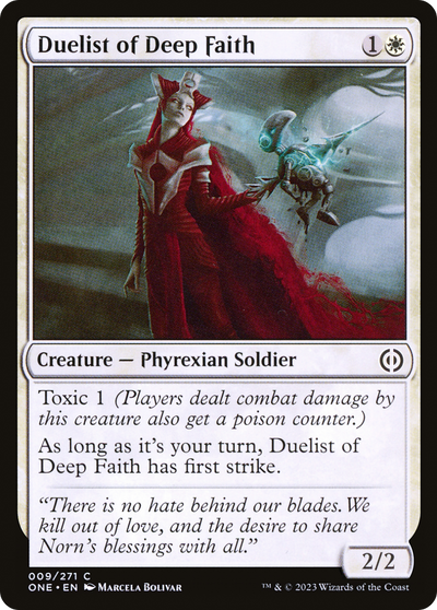 Duelist of Deep Faith (9) (ONE)