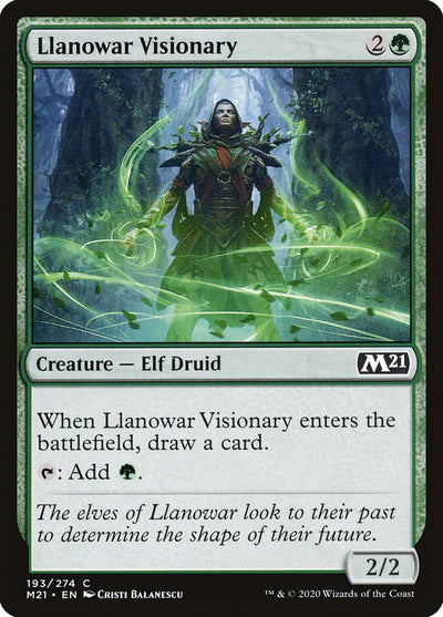 Llanowar Visionary (193) (M21)