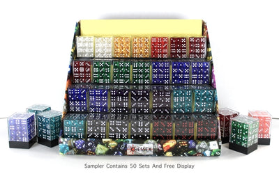 Chessex: D6 Translucent Dice Set - 12mm