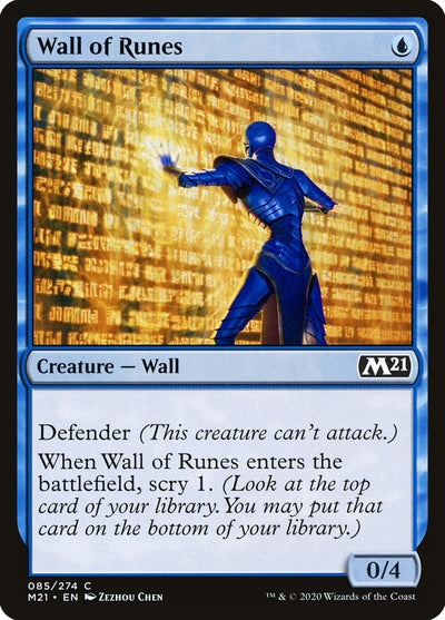 Wall of Runes (85) (M21)