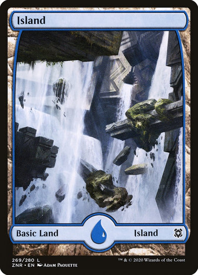 Island (269) - Full Art (269) (ZNR)