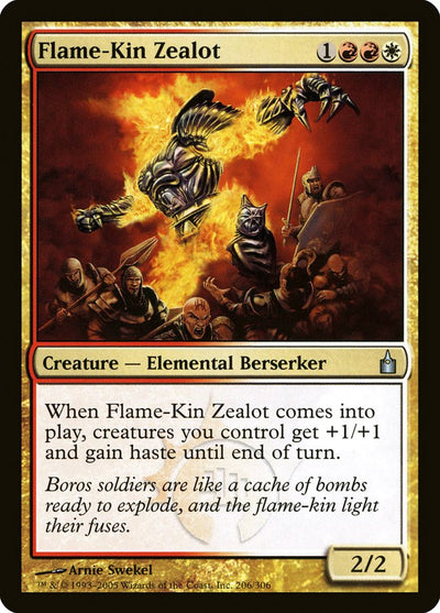 Flame-Kin Zealot (206) (RAV)