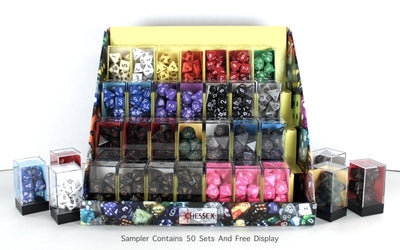 Chessex: Opaque Polyhedral Dice Set