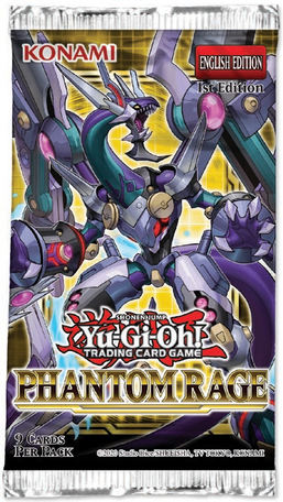 YuGiOh Phantom Rage Booster Pack