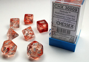 Chessex: Nebula™ Polyhedral Dice sets