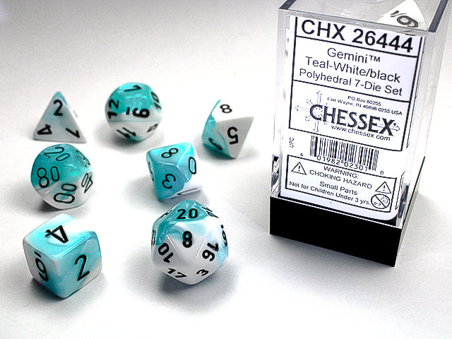 Chessex:  Gemini™ Polyhedral DICE SETS