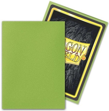 Dragon Shield Matte Sleeve -Lime 100ct