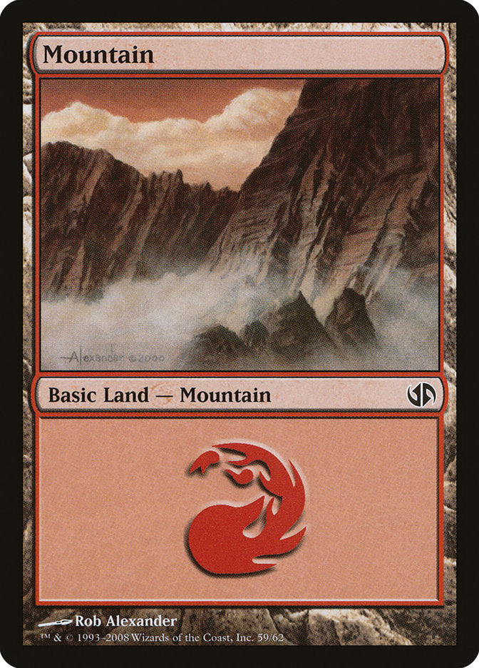 Mountain (59) [Duel Decks: Jace vs. Chandra]
