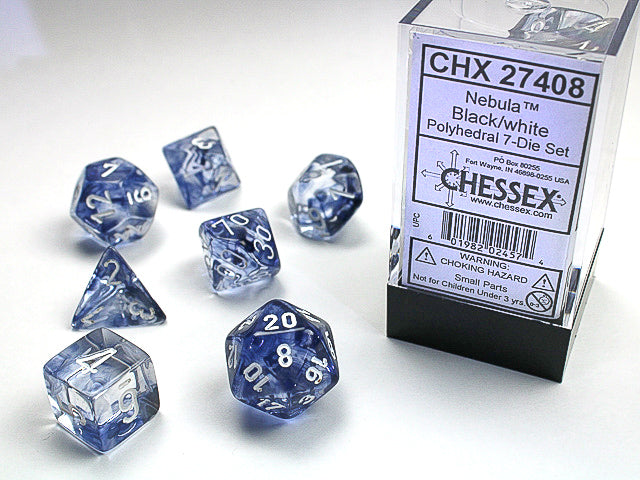 Chessex: Nebula™ Polyhedral Dice sets