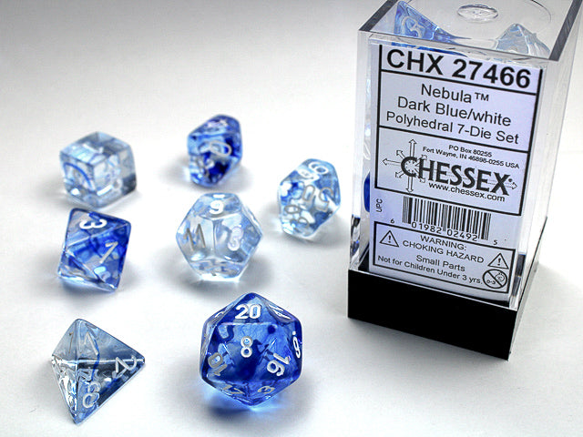 Chessex: Nebula™ Polyhedral Dice sets