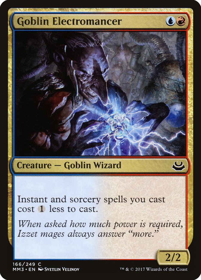 Goblin Electromancer (166) (MM3)