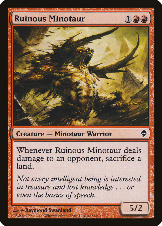 Ruinous Minotaur (145) (ZEN)