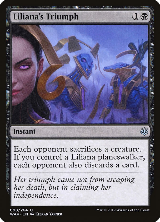 Liliana's Triumph (98) (WAR)