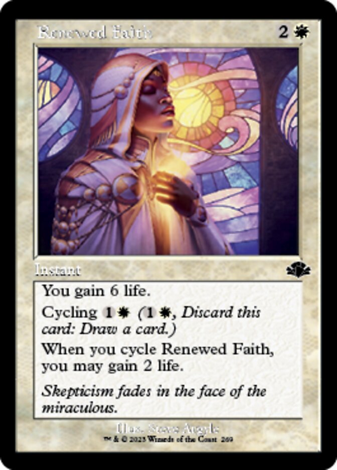 Renewed Faith (Retro Frame) (269) (DMR)