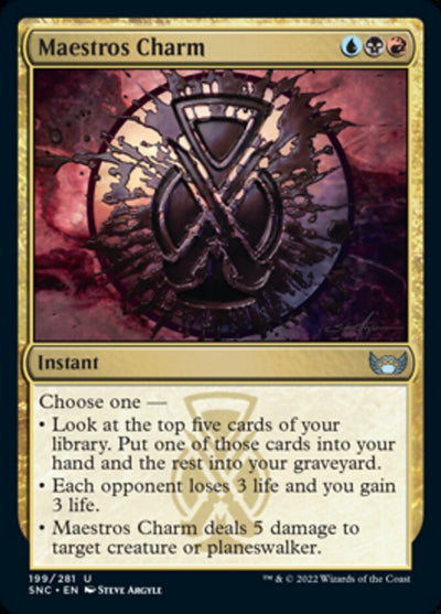 Maestros Charm (199) (SNC)
