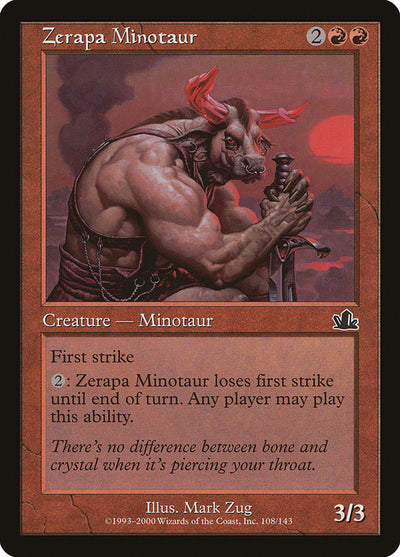 Zerapa Minotaur (108) (PCY)
