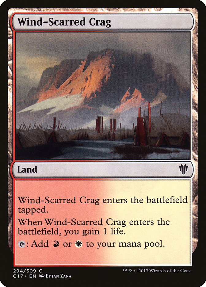 Wind-Scarred Crag [Commander 2017]