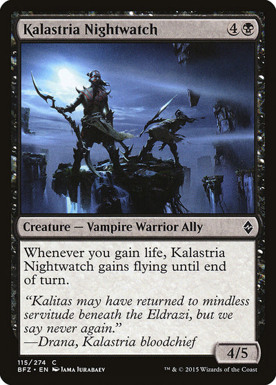 Kalastria Nightwatch (115) (BFZ)