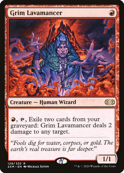 Grim Lavamancer (129) (2XM)