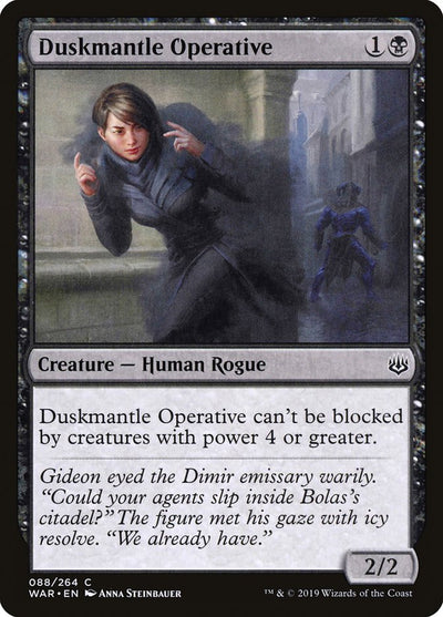 Duskmantle Operative (88) (WAR)