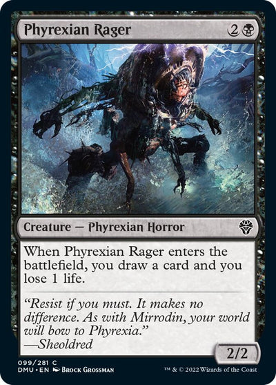 Phyrexian Rager (99) (DMU)