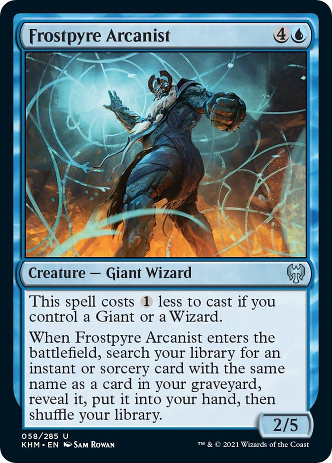 Frostpyre Arcanist (58) (KHM)