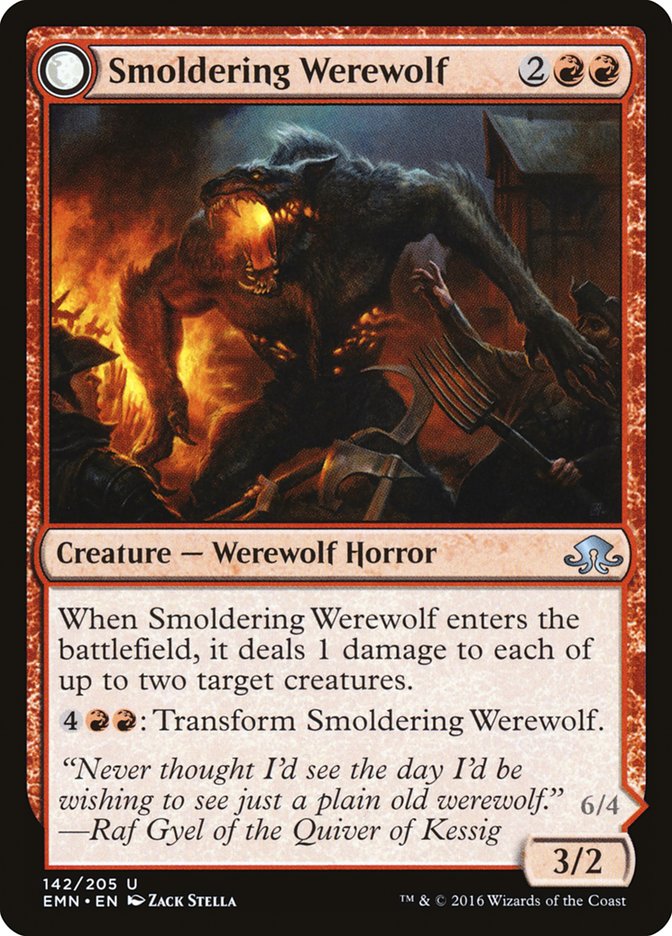 Smoldering Werewolf (142) (EMN)