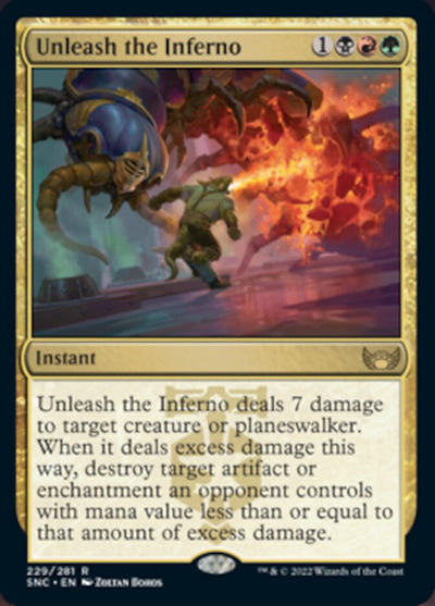Unleash the Inferno (229) (SNC)