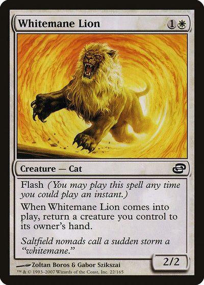 Whitemane Lion (22) (PLC)