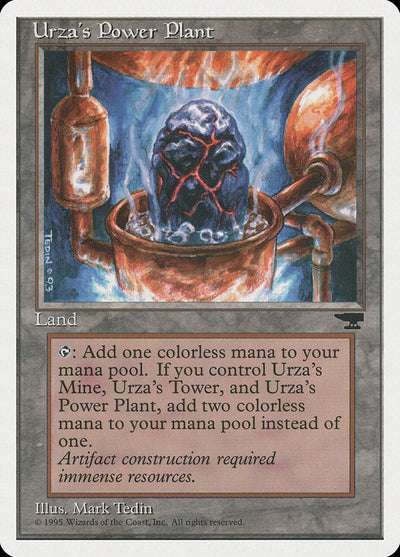 Urza's Power Plant (Rock in Pot) (CHR)