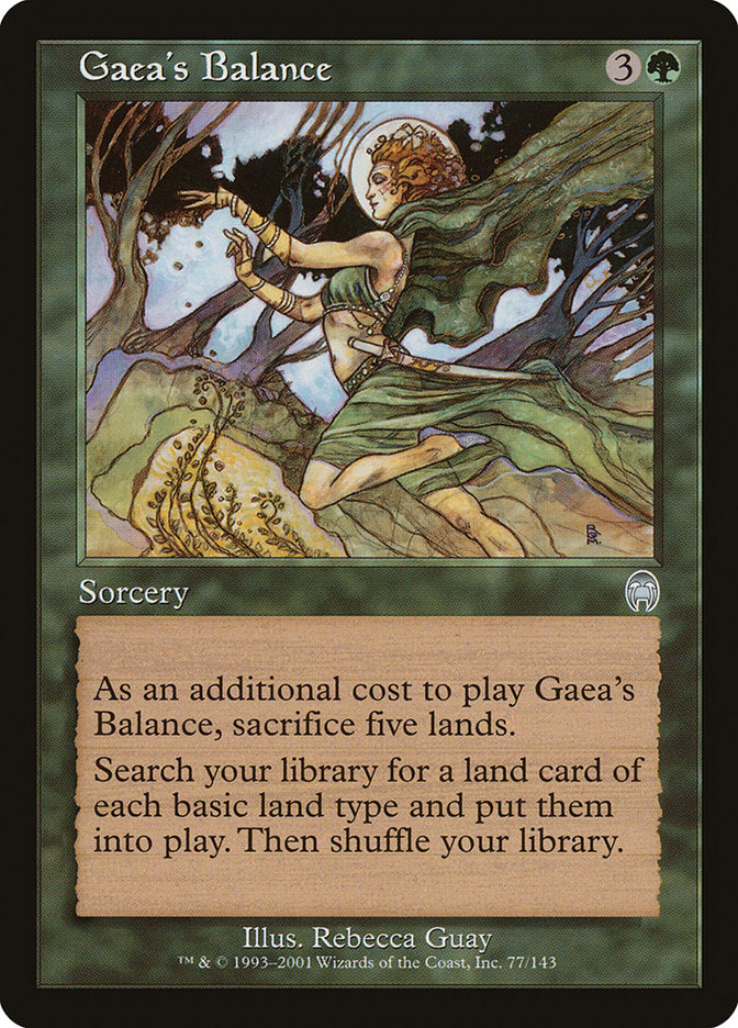 Gaea's Balance (77) (APC)