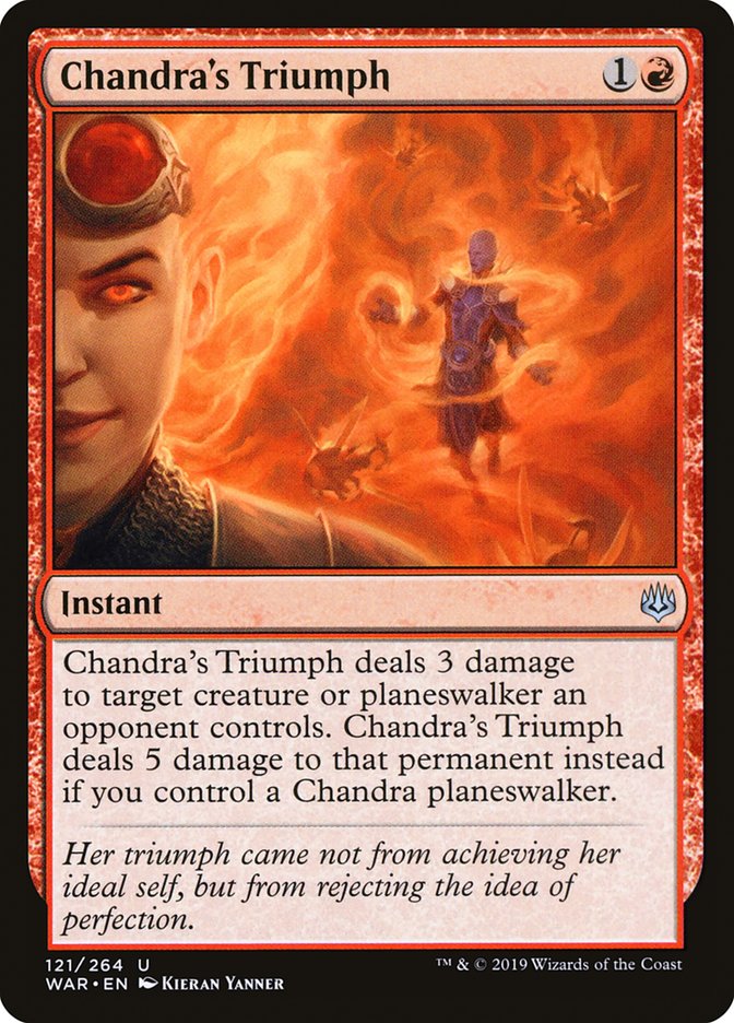 Chandra's Triumph (121) (WAR)