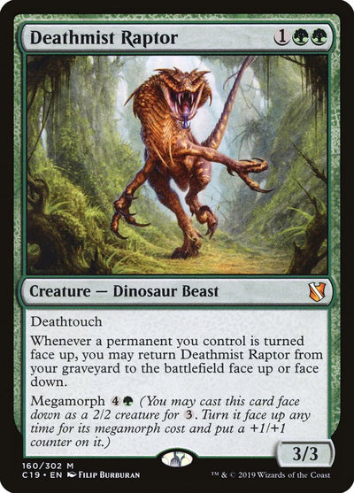 Deathmist Raptor (160) (C19)