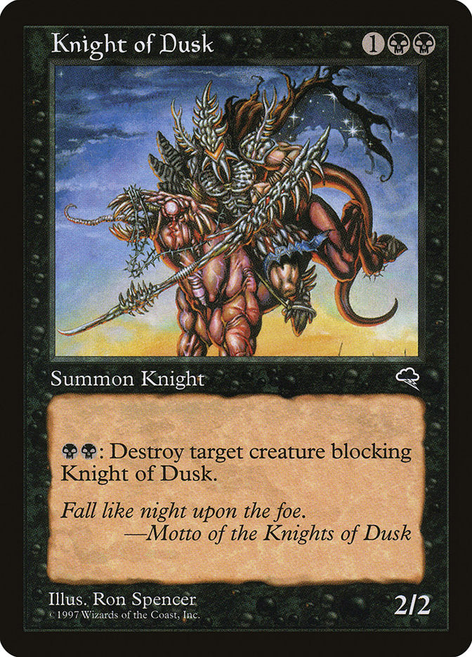 Knight of Dusk (140) (TMP)