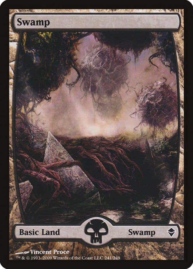 Swamp (241) - Full Art (241) (ZEN)