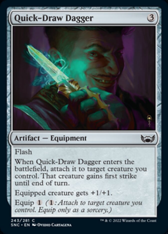 Quick-Draw Dagger (243) (SNC)
