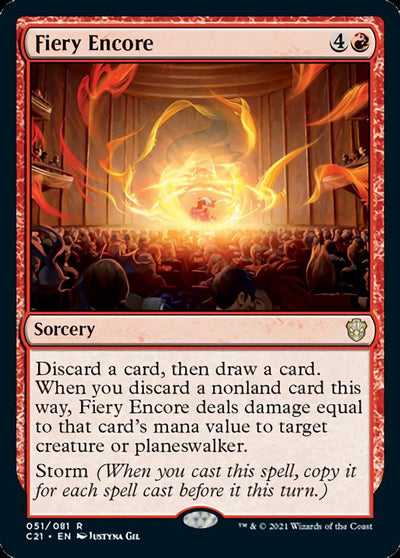 Fiery Encore (51) (C21)
