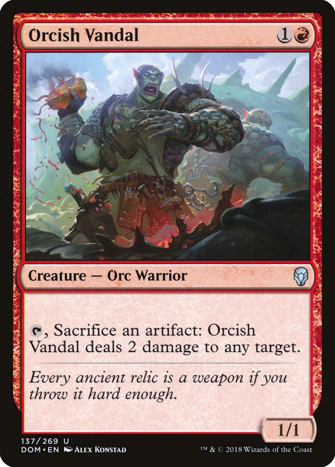 Orcish Vandal (137) (DOM)