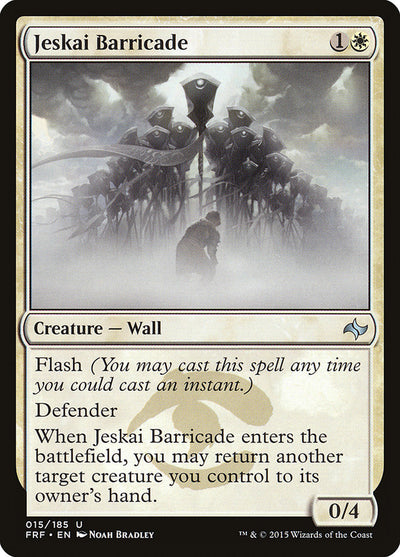 Jeskai Barricade (15) (FRF)