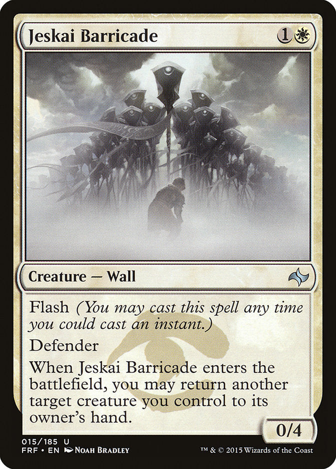 Jeskai Barricade (15) (FRF)